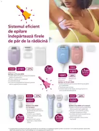 Catalog Carrefour Pagină 13: Epilator cu fir seria 2000 €109,99, Epilator seria 8000 cu 3 accesorii €499,99