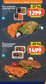 ALDI akciós újság hét 35 Oldal 19: Bbq friss marinált sertéstarja €14.999,00