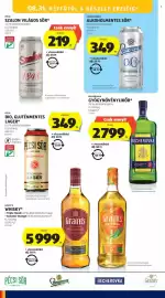 ALDI akciós újság hét 35 Oldal 32: Szalon világos sör €219,00, Staropramen alkoholmentes sör €349,00