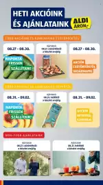 ALDI akciós újság hét 35 Oldal 6: Crevettes roses €1.999,00
