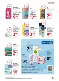Volantino dm drogerie markt Pagina 7: Aquolina acqua profumata per il corpo €9,90, Acty mask maschera piedi defaticante €1,99