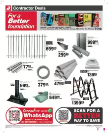 Build It catalogue Page 8: Welded Mesh €999,99, Multi Purpose Aluminium Ladder €1.399,99