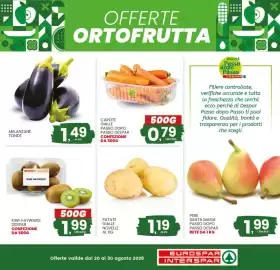 Volantino Eurospar Pagina 2: KIWI HAYWARD DESPAR €1,99, PERE SANTA MARIA PASSO DOPO PASSO DESPAR €1,99