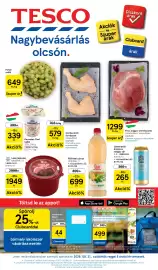 Tesco akciós újság hét 35 Oldal 1: Parmalat Chef Tejföl €339,00, Löwenbräu dobozos világos sör €265,00