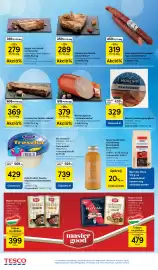 Tesco akciós újság hét 35 Oldal 18: Konkoly Hús füstölt tokaszalonna €289,00