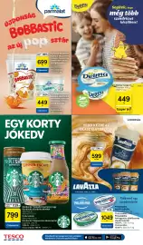 Tesco akciós újság hét 35 Oldal 20: Philadelphia szendvicskrém €1.359,00, Lavazza kávéital €599,00