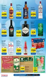 Tesco akciós újság hét 35 Oldal 24: Grant's whisky €4.499,00, Baileys Original krémlikőr €6.489,00