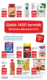Tesco akciós újság hét 35 Oldal 4: Palmolive Naturals Milk & Almond folyékony szappan utántöltő €889,00