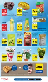 Tesco akciós újság hét 35 Oldal 6: Csokoládé- vagy eperbevonatos gyűrűs fánk €129,00, Knorr XXL instant alap €549,00