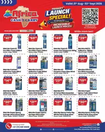 Africa Cash and Carry catalogue Page 2: Mamba All Purpose Clear Glue €13,99, Mamba Xpensil Foam Gun Dispenser €149,00