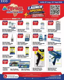 Africa Cash and Carry catalogue Page 3: Mamba Super Glue Q Bond Kit Box €36,99, Mamba Glue Stick €119,00