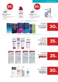 Folheto Well's Página 17: Gel higiene íntima eucerin €11,99, Gyneskin libido to skin €18,76