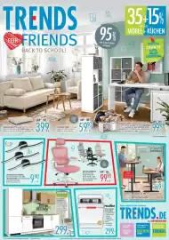 Trends Möbel Prospekt woche 34 Seite 1