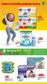 Folleto Bodega Aurrerá Página 11: KleenBebé® Suavelastic Toallitas húmedas €99,00, Nan Fórmula Infantil Etapa 3 €215,00
