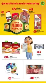 Folleto Bodega Aurrerá Página 5: Great Value Tocino ahumado €119,00, Fud queso panela rebanado €57,00