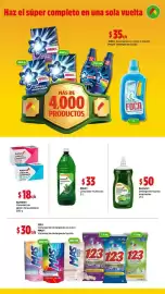 Folleto Bodega Aurrerá Página 8: Aurrera Detergente liquido lavatrastes €50,00, Pinol Limpiador multiusos €33,00