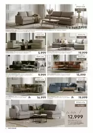 Skeidar kundeavis uke 35 Side 6: ASK HJØRNESOFA €16.999,00, TEMPO 3-SETER €5.999,00