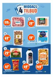 Coop Obs kundeavis uke 35 Side 8: LEIV VIDAR KJØTTPØLSER €39,90, LORIANA PADINA €29,90