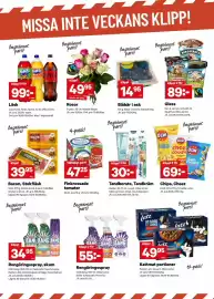 City Gross reklamblad Sida 8: Jordan Tandborste, Tandkräm €30,00, Tulip Bacon, Stekfläsk €39,95