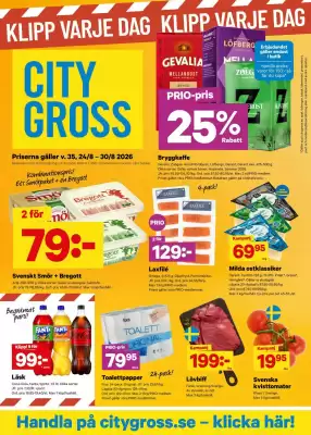 City Gross (giltig till och med 30-08)