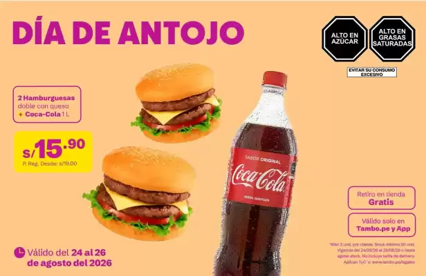 Tambo (válido hasta 26-08)