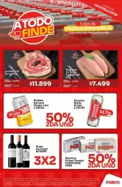 Catálogo Makro Página 1: Brahma - cerveza chopp lata €1.357,00, Asado enf/ cong €11.899,00