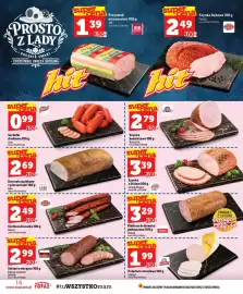 Topaz gazetka tydzień 35 Strona 16: Przysmak w konserwie €1,39, Szynka bankietowa Mazury Ełk €2,79