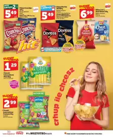 Topaz gazetka tydzień 35 Strona 30: Chipsy Crunchips Ketchup €5,49, Chipsy Doritos Hot Corn €5,49