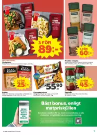 Coop reklamblad vecka 35 Sida 7: Findus Dagens Angus-Biff €89,00, Kockens curry chili pulver chili flakes oregano €60,00