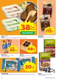 Coop reklamblad vecka 35 Sida 8: Bregott butter €38,00, Paulüns granola €42,00