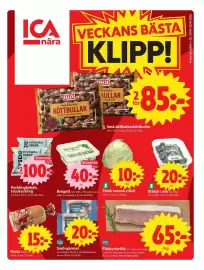 ICA Nära reklamblad vecka 35 Sida 2: Lönneberga smörgåsamat €20,00, Ica fläskytterfilé €65,00