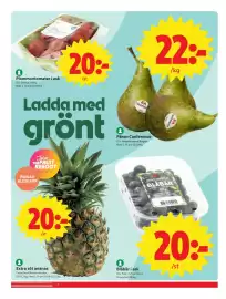 ICA Nära reklamblad vecka 35 Sida 3: ICA Plommontomater i ask €20,00, Ica blåbär €20,00