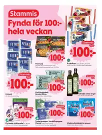 ICA Nära reklamblad vecka 35 Sida 4: A+ flytande tvättmedel €100,00, Ica olivolja extra virgin €100,00