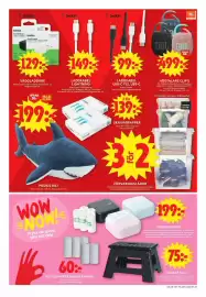 ICA Maxi reklamblad vecka 35 Sida 16: Vikbar pall €75,00, Miniskrivare €199,00