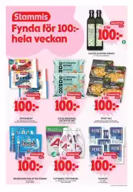 ICA Maxi reklamblad vecka 35 Sida 5: Stammis flytande tvättmedel €100,00, Ica fetaost €100,00