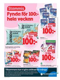 ICA Supermarket reklamblad vecka 35 Sida 14: Dafgårds fryst paj €100,00, Kryddkorv Scan €100,00