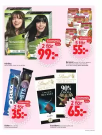 ICA Supermarket reklamblad vecka 35 Sida 3: Schwarzkopf Natural & Easy Hårfärg €99,00, Semper Barnmat €55,00