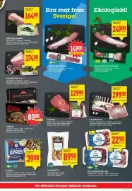 Willys reklamblad vecka 35 Sida 3: EKOLOGISK FLÄSKFILÉ, Medlemspris, PORCHETTA, Medlemspris