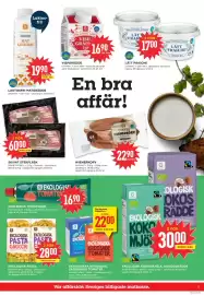 Willys reklamblad vecka 35 Sida 5: SKIVAT STEKFLÄSK €60,00, LAKTOSFRI MATGRÄDDE €19,90