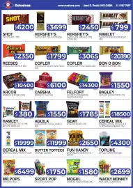 Catálogo Masivos Página 5: Hershey's chocolate aireado con leche €3.065,00, Arcor bombon surtido €380,00