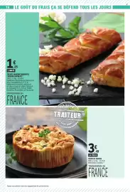 Catalogue E.Leclerc page 16: MAISON SAPRESTI TRESSE JAMBON EMMENTAL €1,25, TRAITEUR CŒUR DE QUICHE €3,49