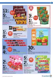 Catalogue E.Leclerc page 5: Suchard Rochers €8,28, Filipinos Biscuits chocolat blanc €1,49