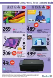Catalogue E.Leclerc page 67: THOMSON PC PORTABLE N15R5-16DG512 €499,00, Lenovo TABLETTE IDEA TAB €209,00