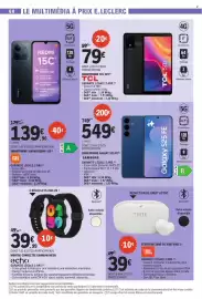 Catalogue E.Leclerc page 68: Echo MONTRE CONNECTÉE RAINBOW MESH €39,99, TCL SMARTPHONE TCL 501 €79,00