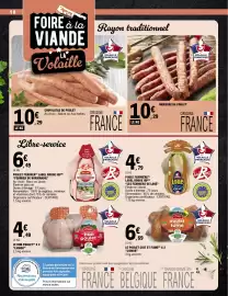 Catalogue E.Leclerc | FOIRE A LA VIANDE 2 page 10: Loué Poule Fermière €4,79, Label Rouge Poulet Fermier €6,49