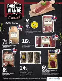 Catalogue E.Leclerc | FOIRE A LA VIANDE 2 page 13: MAISON MONTFORT MAGRET DE CANARD EN TOURNEDOS €6,59