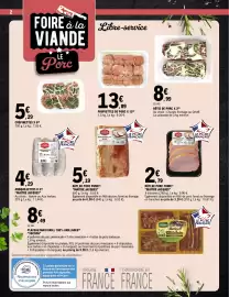 Catalogue E.Leclerc | FOIRE A LA VIANDE 2 page 2: MAÎTRE JACQUES RÔTI DE PORC FUMÉ €2,79, RÔTIS DE PORC €8,99