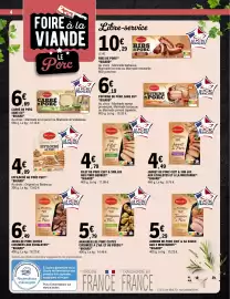 Catalogue E.Leclerc | FOIRE A LA VIANDE 2 page 4: BIGARD CARRÉ DE PORC €6,69, BIGARD EFFILOCHÉ AU PORC €4,09