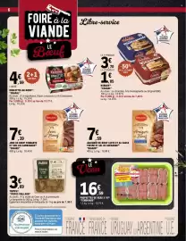 Catalogue E.Leclerc page 6: BIGARD Araignée de Bœuf €7,59, BIGARD Joue de Bœuf €7,39