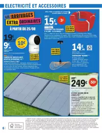 Catalogue E.Leclerc Brico page 6: SCS sentinel CAMÉRA DE SURVEILLANCE ROTATIVE INTÉRIEURE 2 K €9,90